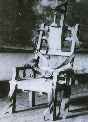 The first person who was executed via the electric chair was William Kemmler 